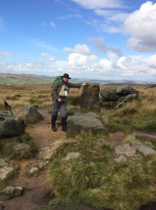 An ancient standing stone